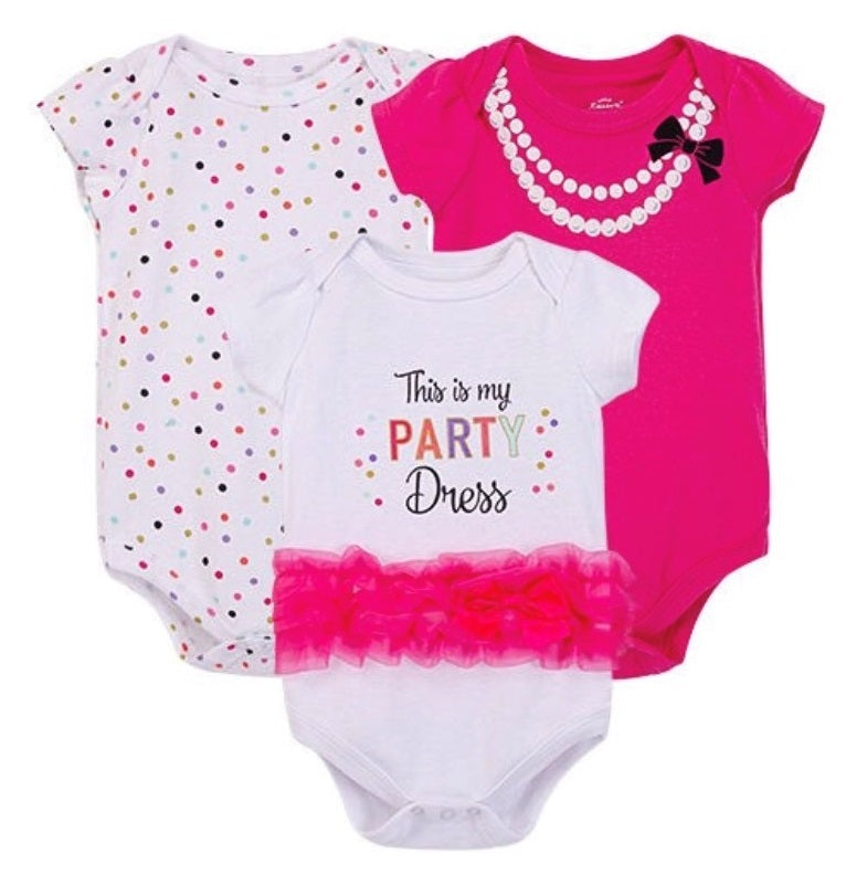 Party princess 3 piece Romper set