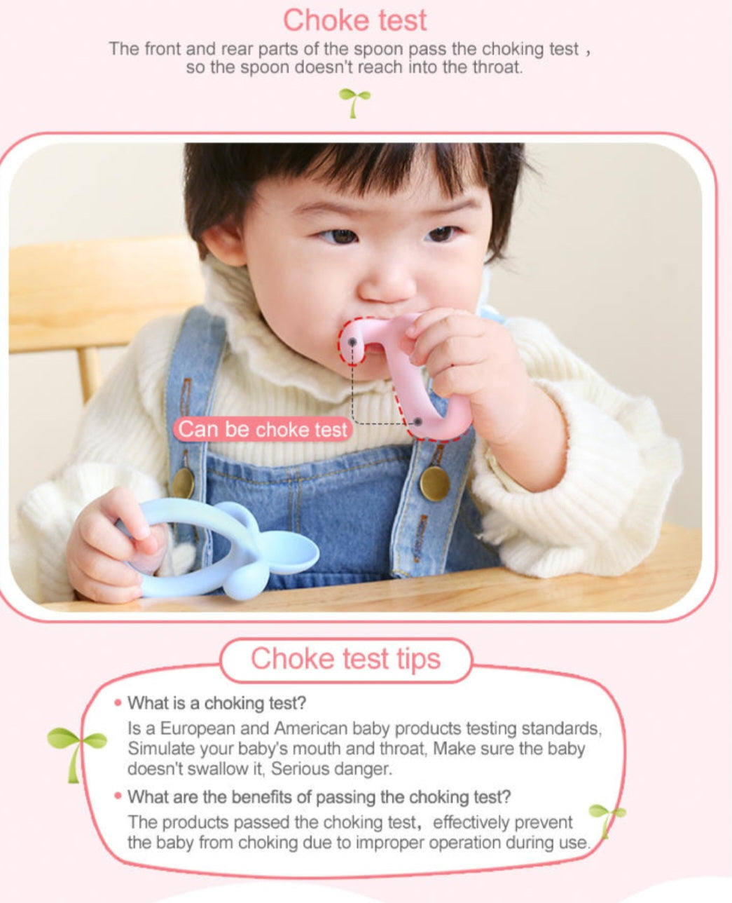 360° Anti-choking spoon