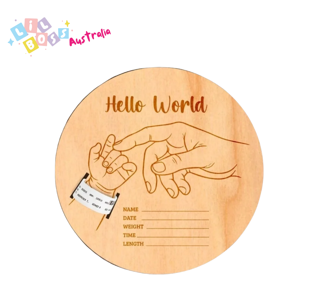 Baby hospital Keepsake disc's