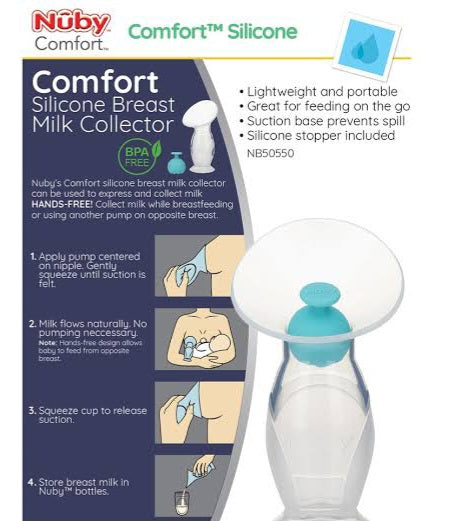 Nuby Silicone natural breast pump