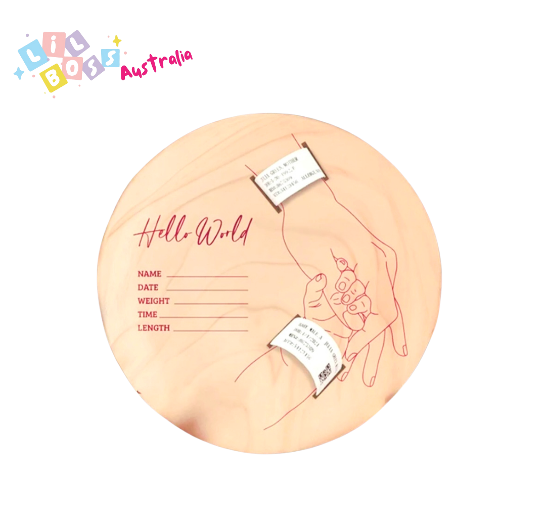Baby hospital Keepsake disc's