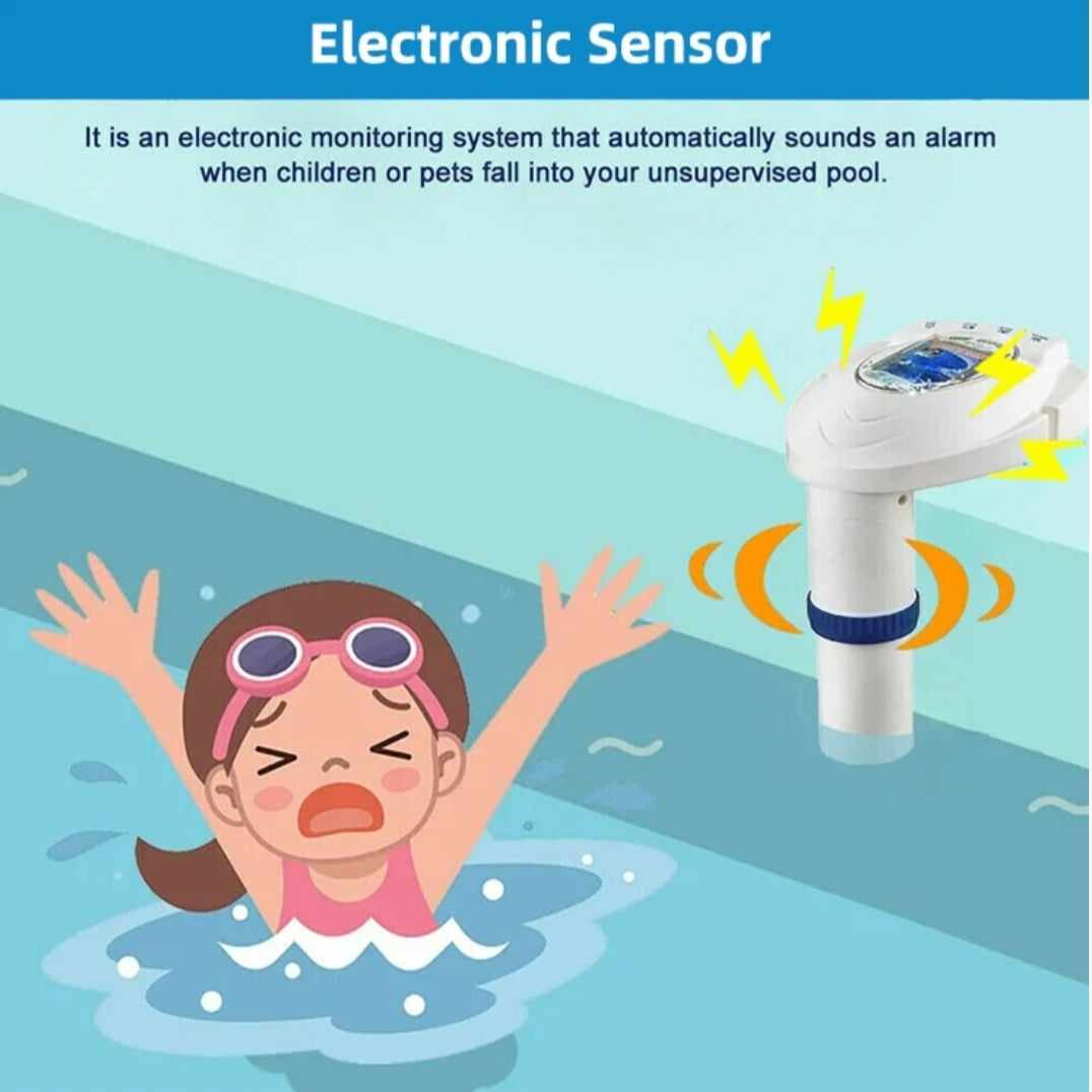 Pool scout swimming alarm