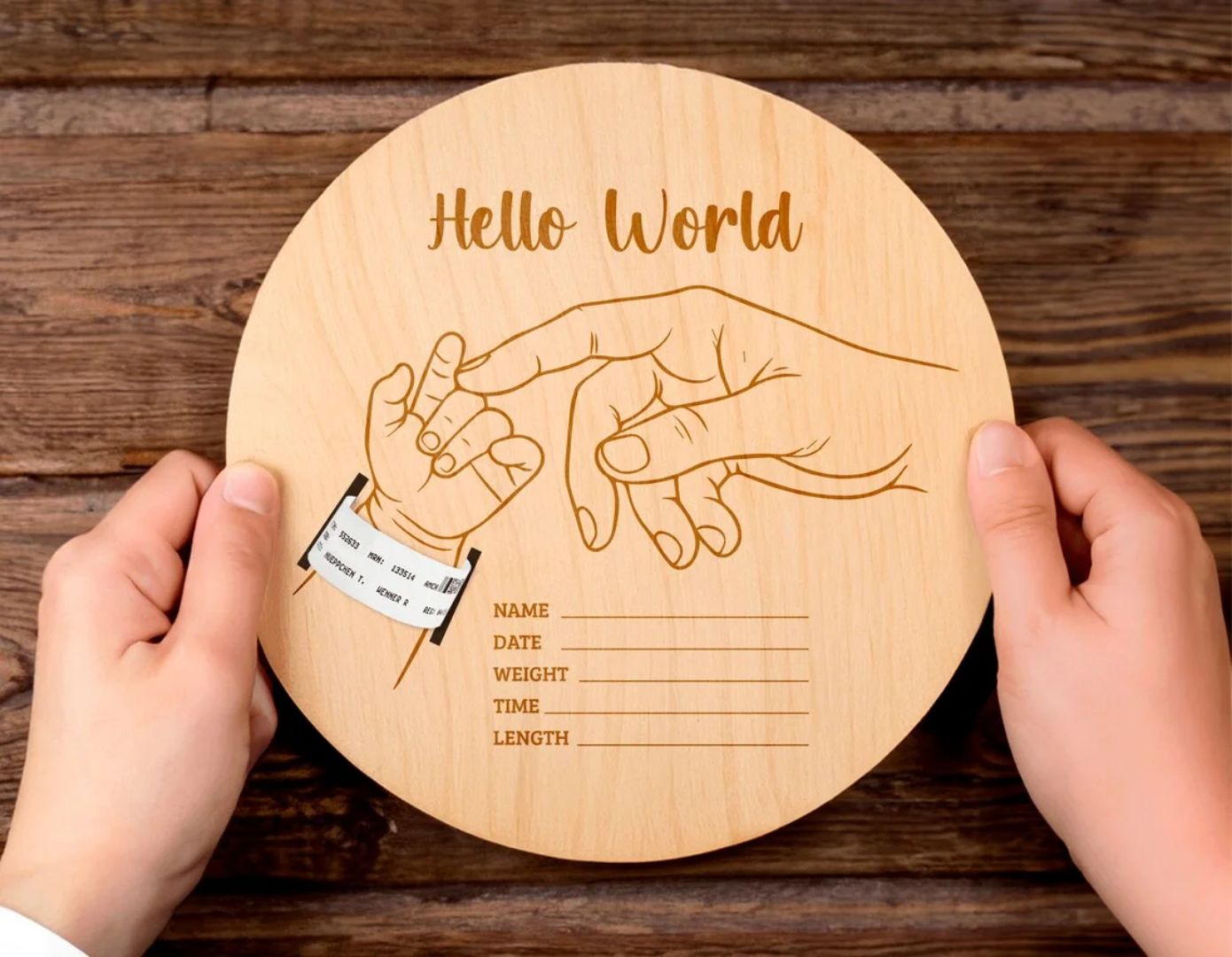 Baby hospital Keepsake disc's