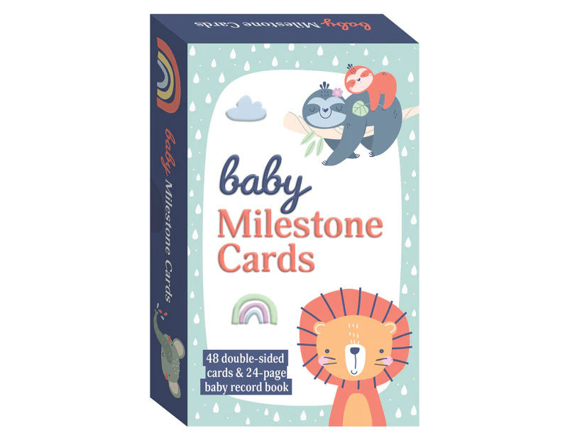 Baby Milestone cards plus free record book