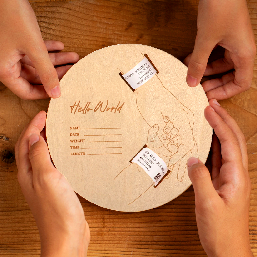 Baby hospital Keepsake disc's