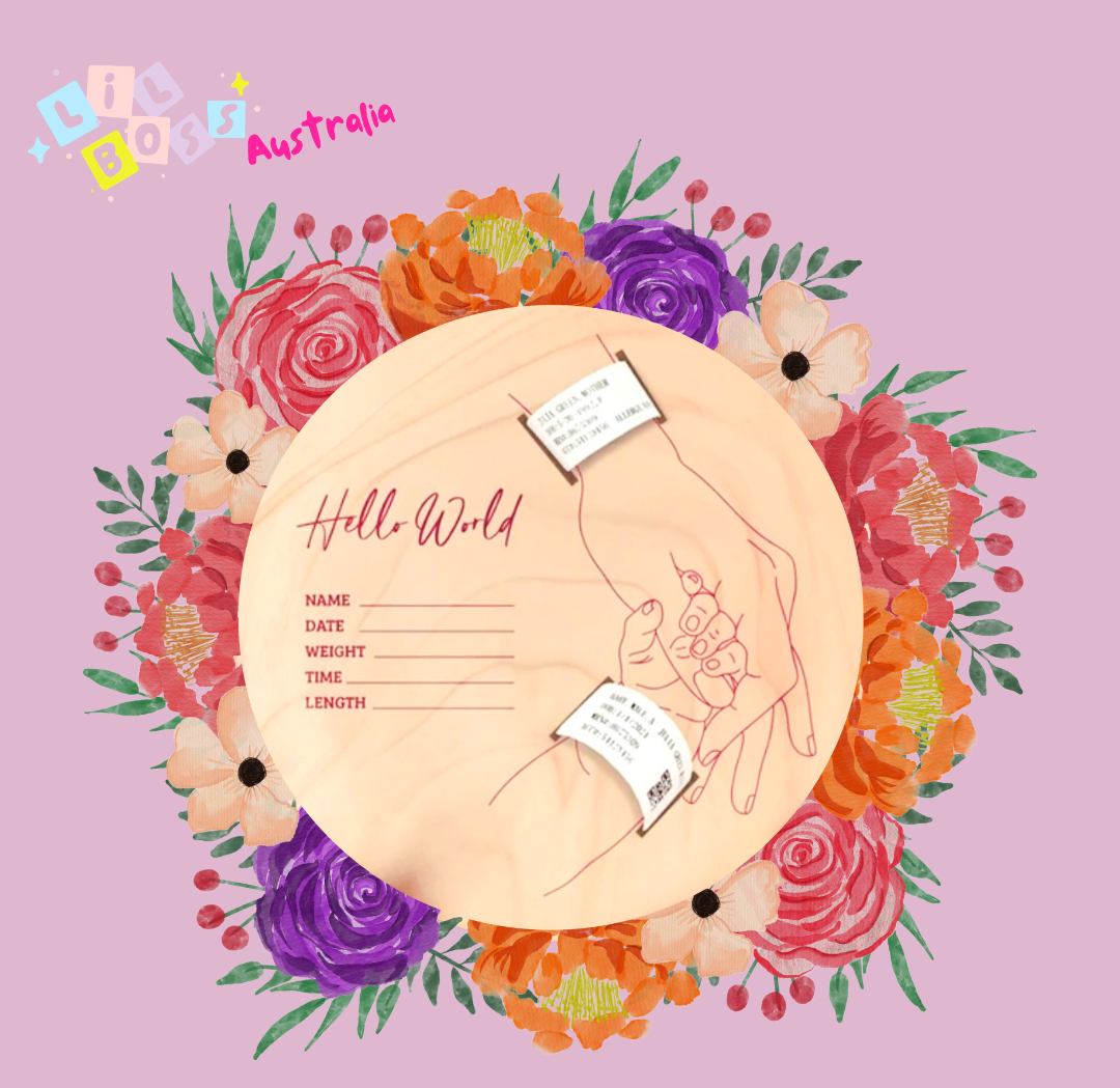 Baby hospital Keepsake disc's