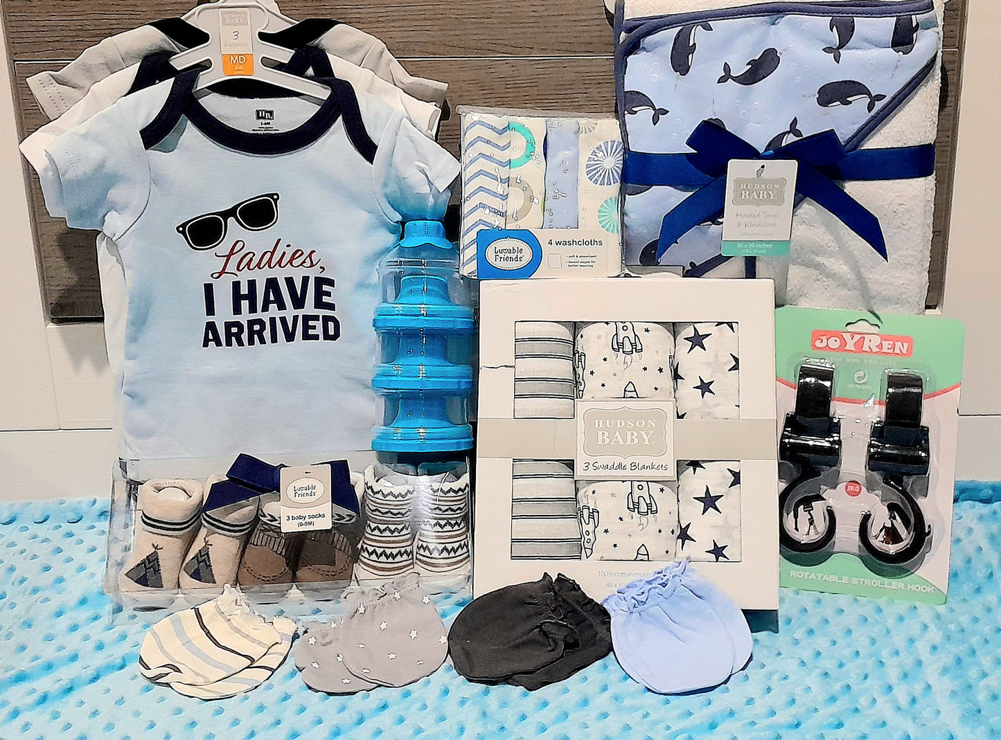 Baby boy Large Gift basket