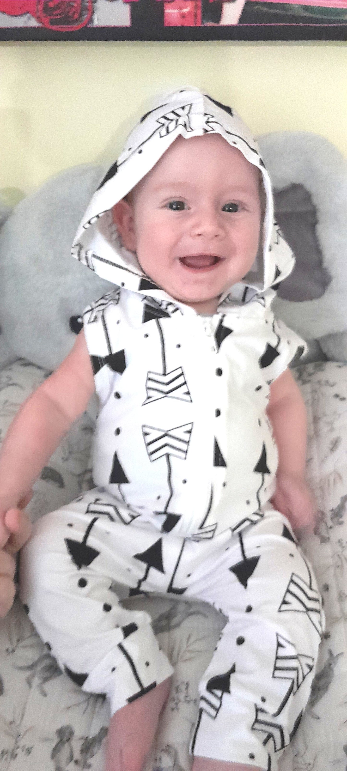 Arrow Hoodie Jumpsuit