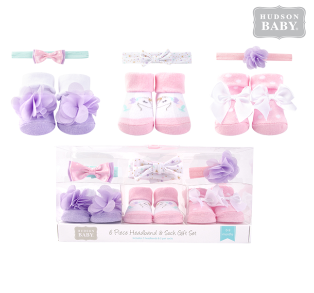 Hudson Baby Bootie Set