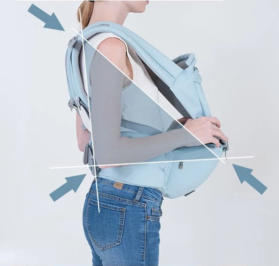 Baby Carrier with Toddler hip seat