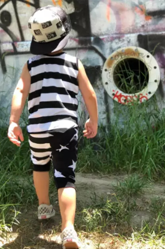 Stars and Stripes Top and Chino Set