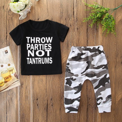 "Throw Parties, Not Tantrums" Set