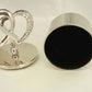 Mini silver heart trinket box