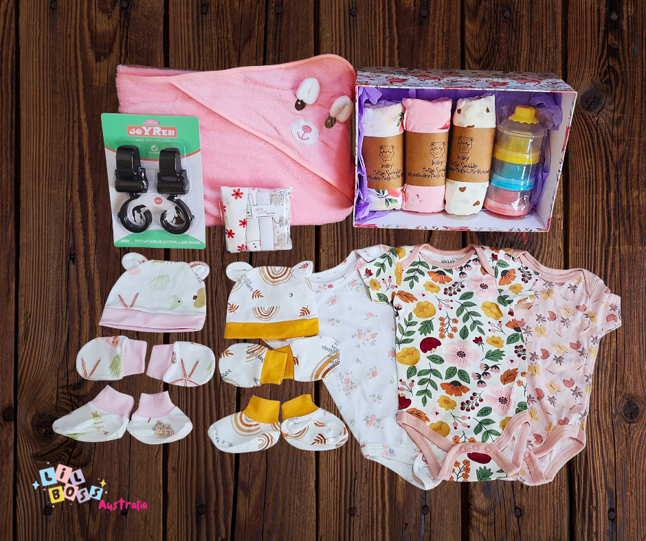 Baby girl Large gift basket