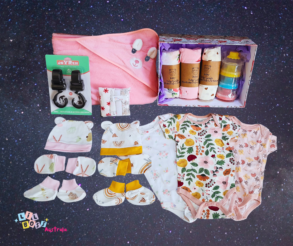 Baby girl Large gift basket