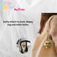 Silicone smiley face Dummy holder