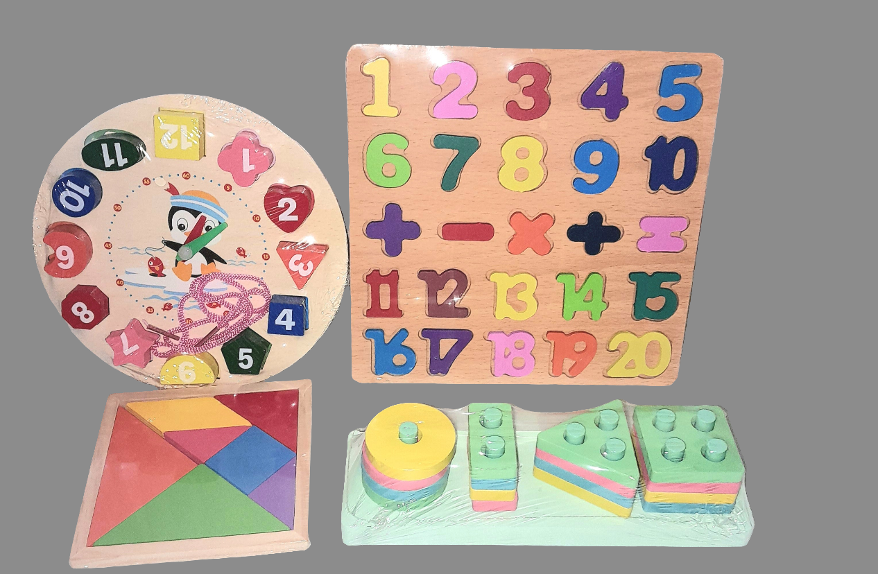 Educational puzzle pack