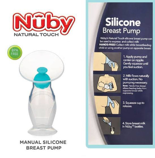 Nuby Silicone natural breast pump