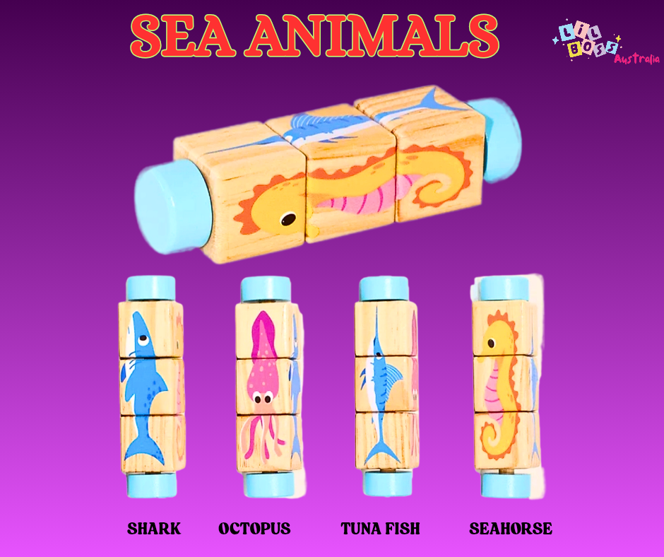 Baby Montessori Puzzle Block