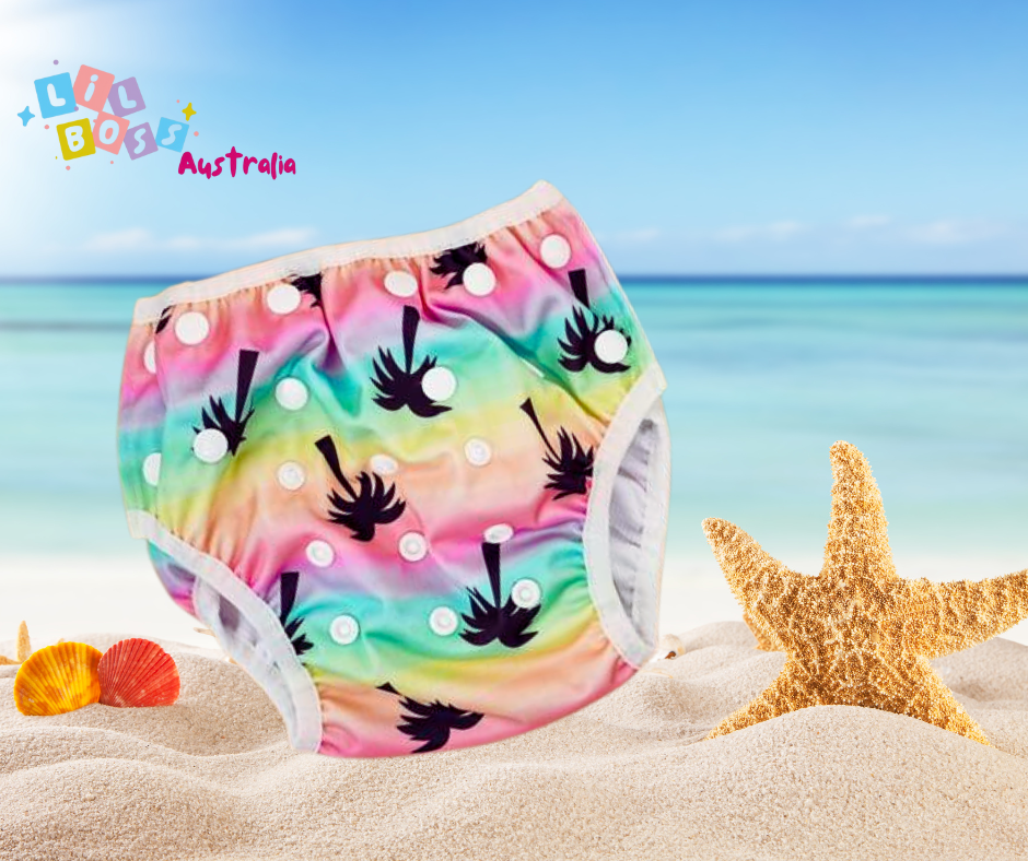 One size fits most Reusable Swimming nappies