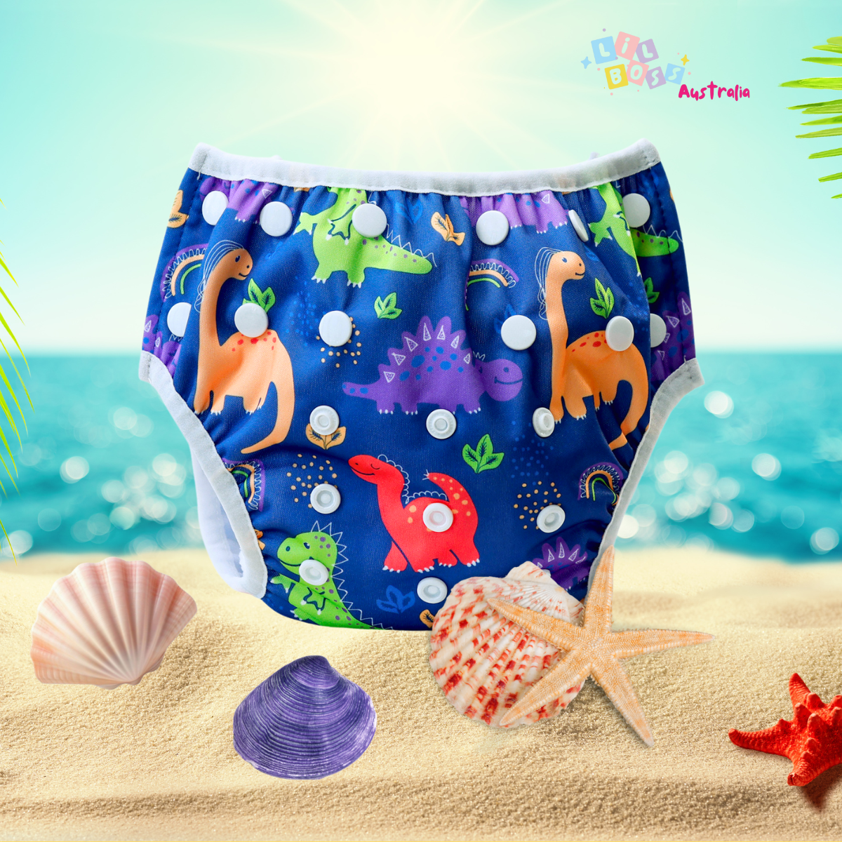 One size fits most Reusable Swimming nappies