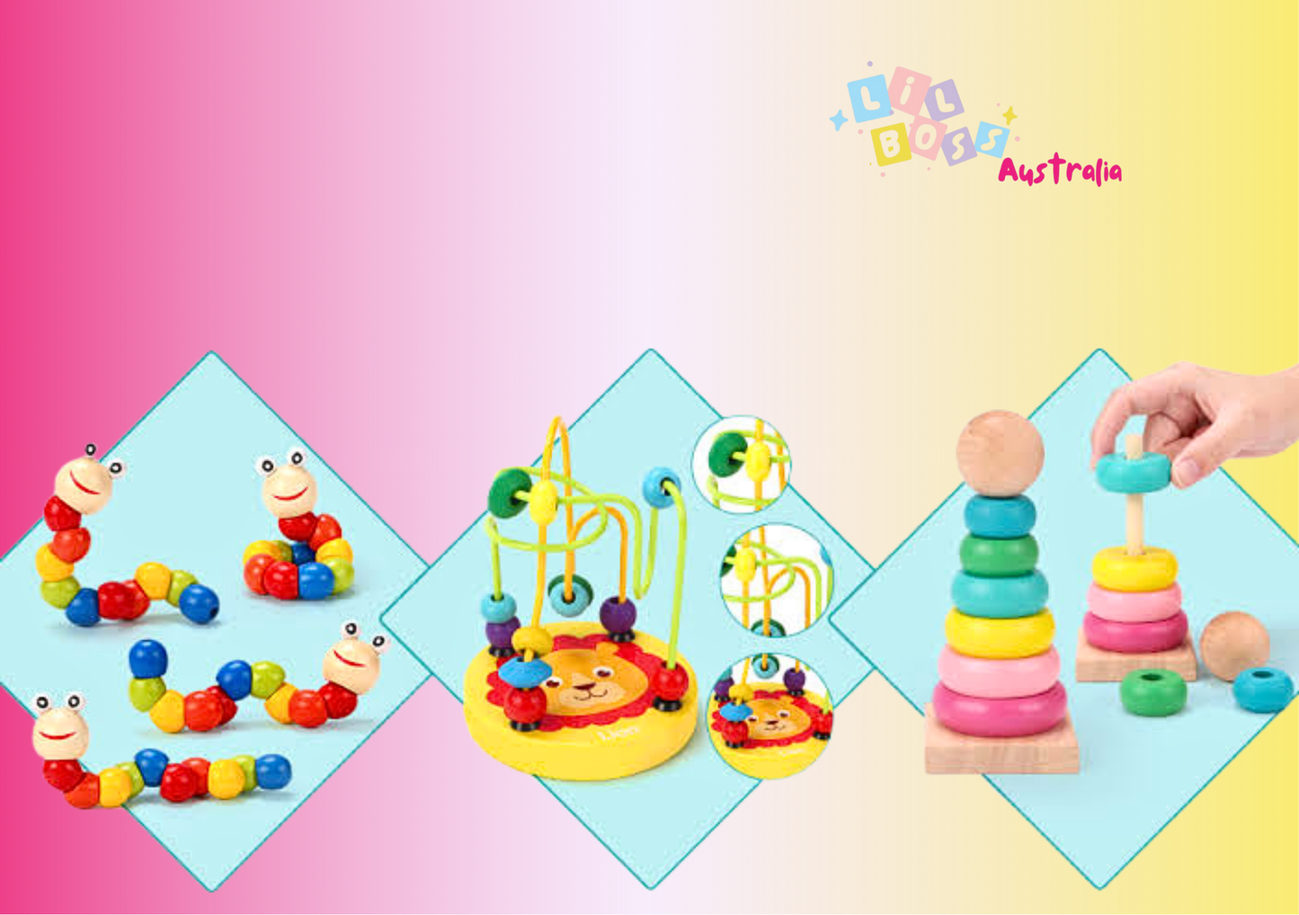 Montessori baby toy set