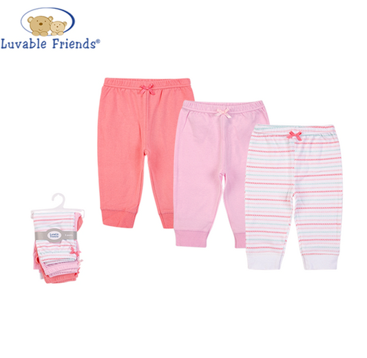 Luvable Friends 3 Piece Pants Set