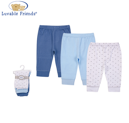 Blue Stars Luvable Friends 3 Piece Pants Set