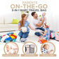 3-in-one. Portable nappy bag, change table and bassinet