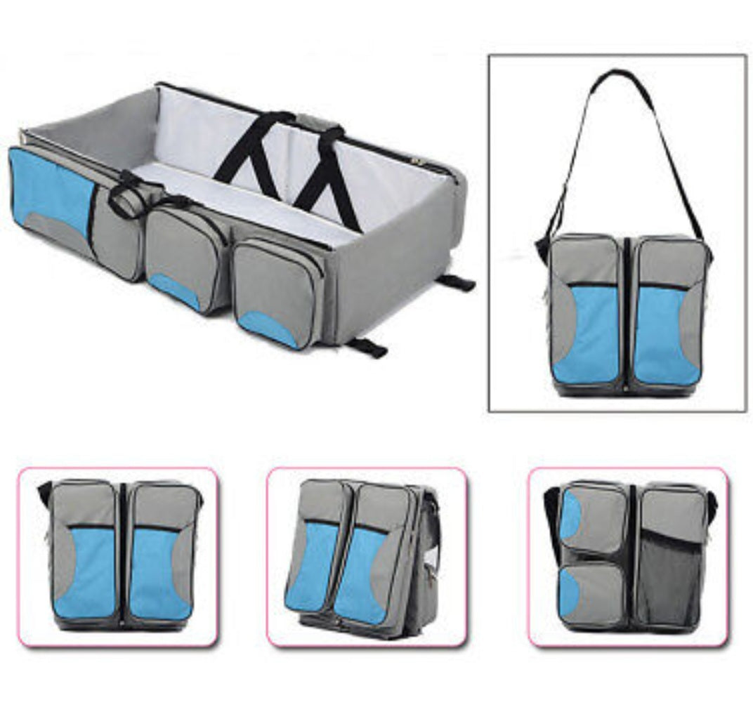 Baby bag that turns into best sale changing table