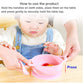 Silicone Suction Bowl and Spoon Set