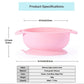 Silicone Suction Bowl and Spoon Set