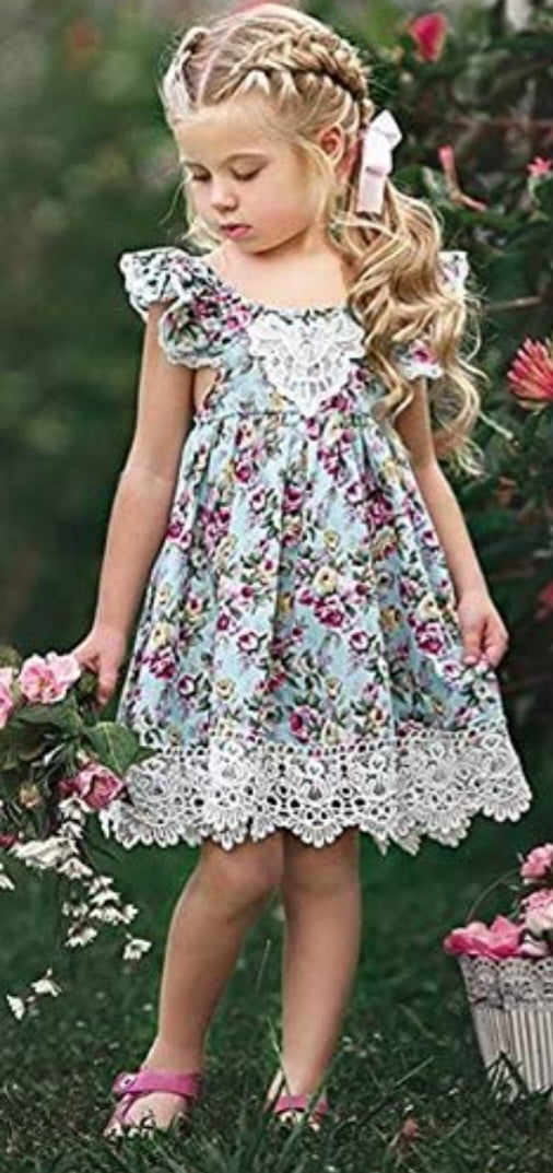 Baby sales floral dress