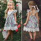 Beautiful girls floral Boho dress