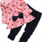 Hearts and Bows Top and Pants Set