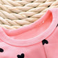 Hearts and Bows Top and Pants Set
