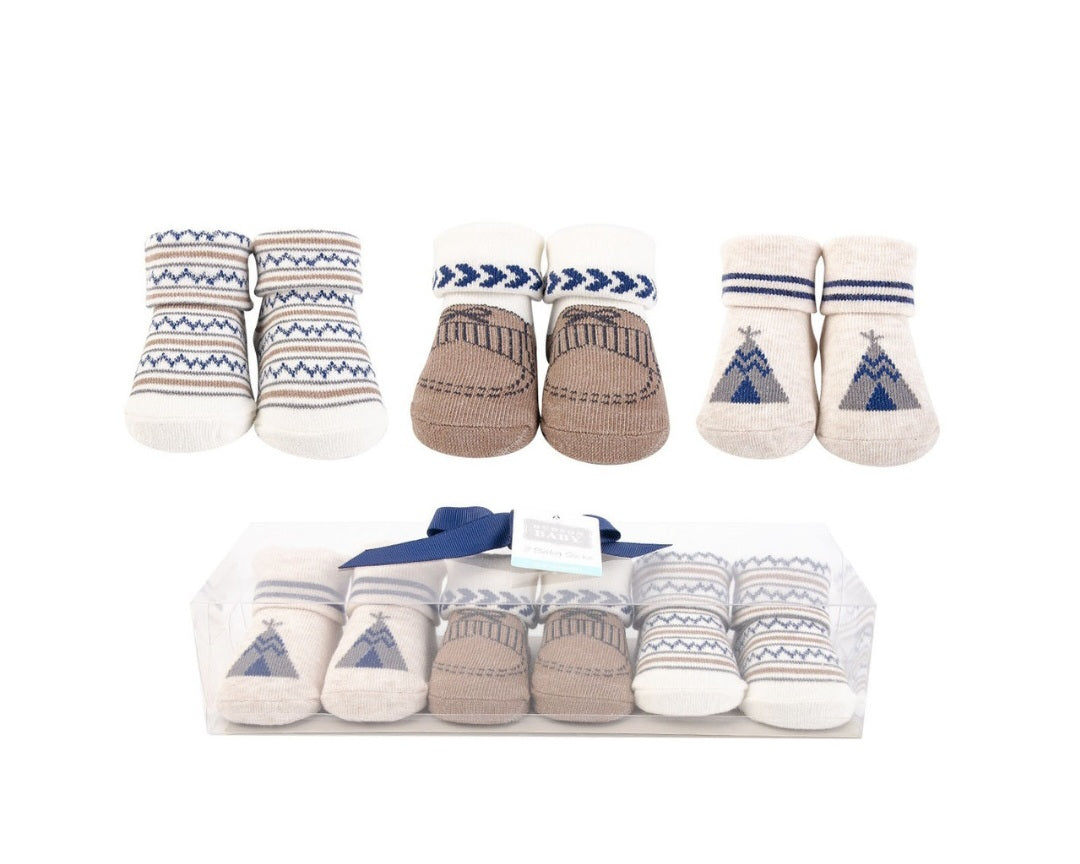 Hudson Baby boys bootie sets